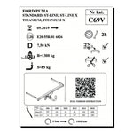 Load image into Gallery viewer, Puma, Dikey Sökülebilir-Mandallı (2019-Bugüne)