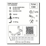 Load image into Gallery viewer, Transit, Flanşlı (2014-Bugüne)