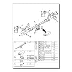 Load image into Gallery viewer, Doblo, Yatay Sökülebilir-Mandallı (2010-2022)
