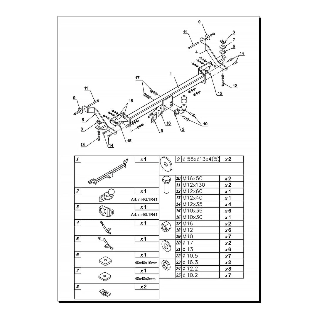 Ducato Açık Kasa L1-L2-L3, Flanşlı (2006-Bugüne)