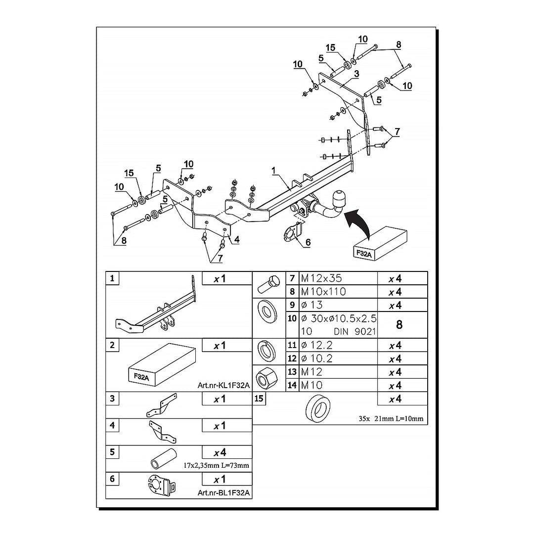 Fiorino, Yatay Sökülebilir-Mandallı (2008-Bugüne)