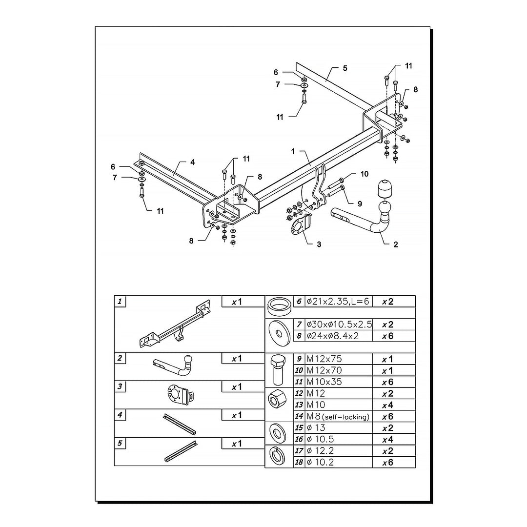 Linea, Yatay Sökülebilir-Mandallı (2007-Bugüne)