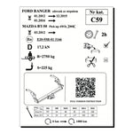 Load image into Gallery viewer, Ranger, Flanşlı (2012-Bugüne)
