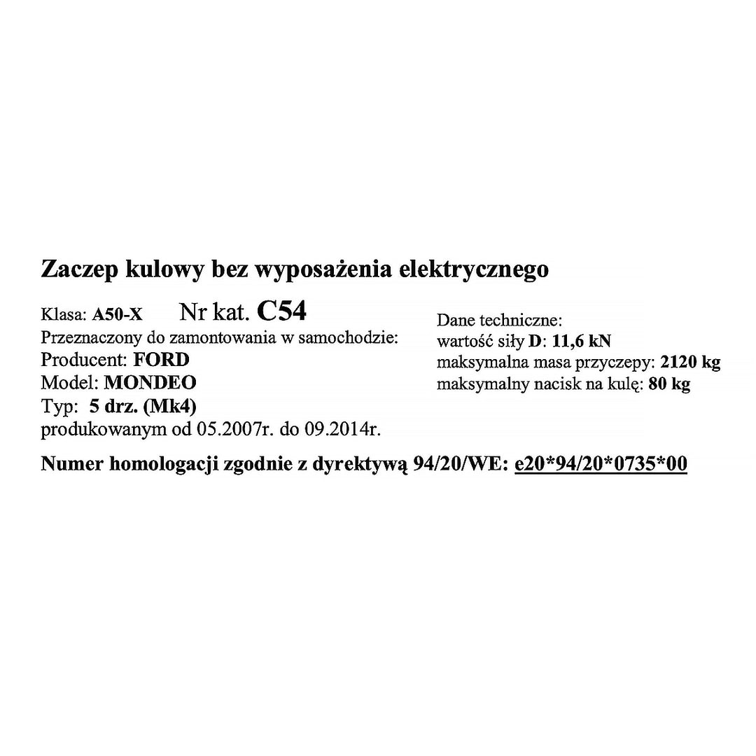 Mondeo 5 Kapı, (2007-2014)